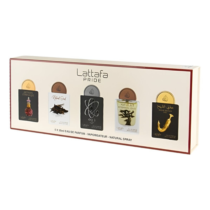 Lattafa Pride Mini Gift Set (Artisan Ethnique) 5 x 20 mL Unisex